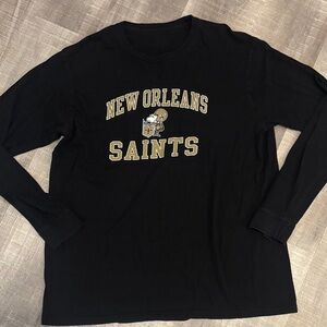new orleans saints long sleeve tee